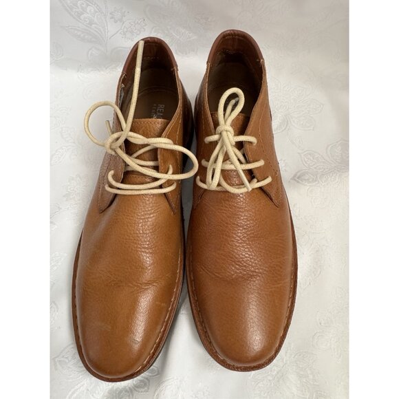 Kenneth Cole Reaction Desert Sun Men’s Leather Chukka Boots Sz 10 M Brown NEW main image 13